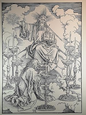 Albrecht Dürer. Die Apokalypse: Die Leuchtervision. 1498.