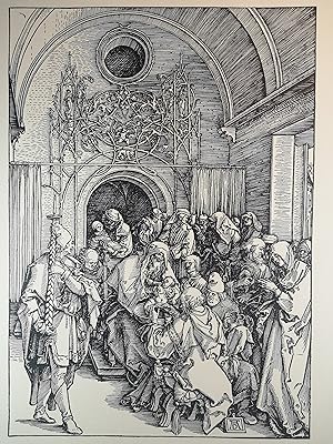 Albrecht Dürer. Marienleben: Beschneidung des Herrn. 1504.