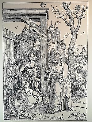 Albrecht Dürer. Marienleben: Christus verlässt seine Mutter. 1504.