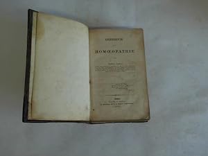 Lehrbuch der Homoeopathie