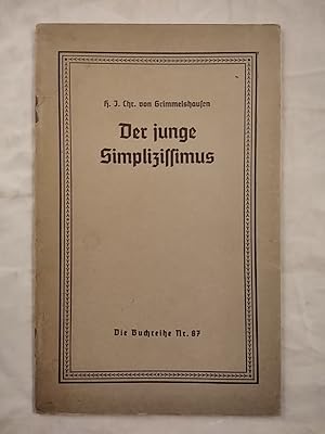 Seller image for Der junge Simplizissimus. Hillgers Deutsche Bcherei Nr. 87. for sale by KULTur-Antiquariat