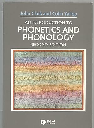 An Introduction to Phonetics and Phonology