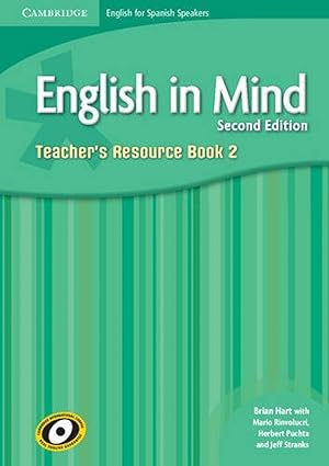 Imagen del vendedor de English in Mind for Spanish Speakers Level 2 Teacher's Resource Book with Audio CDs (3) a la venta por Imosver