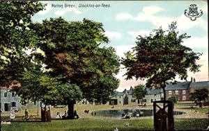 Ansichtskarte / Postkarte Stockton on Tees Durham England, Norton Green