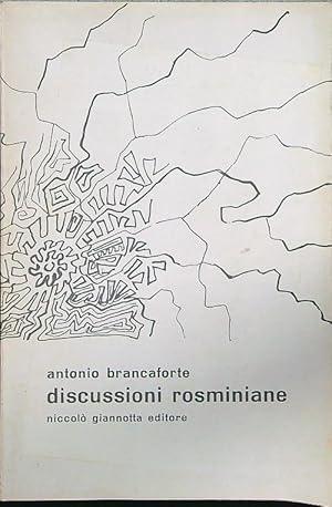 Seller image for Discussioni rosminiane for sale by Librodifaccia