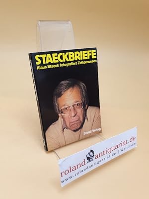 Imagen del vendedor de Staeckbriefe : [Klaus Staeck fotographiert Zeitgenossen] a la venta por Roland Antiquariat UG haftungsbeschrnkt