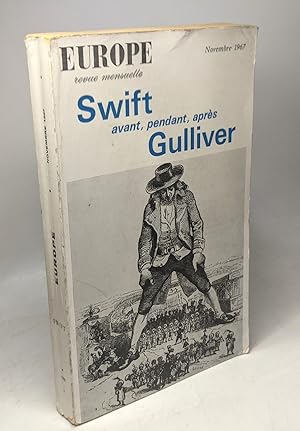 Europe revue mensuelle novembre 1967 swift avant pendant après gulliver