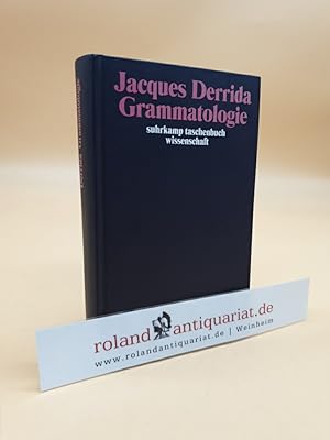 Image du vendeur pour Grammatologie mis en vente par Roland Antiquariat UG haftungsbeschrnkt