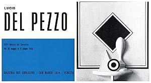 Seller image for Lucio Del Pezzo, Galleria del Cavallino 1964 for sale by Studio Bibliografico Marini