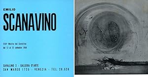 Bild des Verkufers fr Emilio Scanavino, Galleria del Cavallino 1964 zum Verkauf von Studio Bibliografico Marini