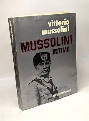 Seller image for Mussolini intime for sale by crealivres