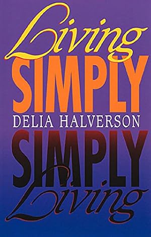 Imagen del vendedor de Living Simply a la venta por WeBuyBooks