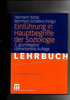 Hermann Korte, Bernhard Schäfers, Einführung in Hauptbegriffe der Soziologie
