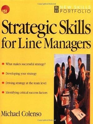 Bild des Verkufers fr Strategic Skills for Team Leaders and Line Managers (Industrial Society New Skills Portfolio S.) zum Verkauf von WeBuyBooks