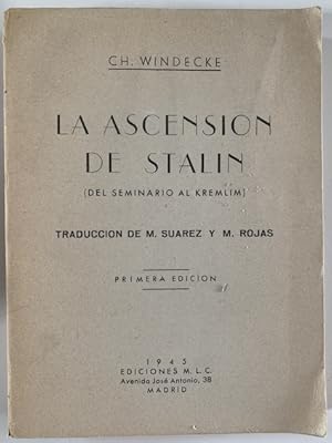 Imagen del vendedor de LA ASCENSIN DE STALIN (DEL SEMINARIO DEL KREMLIM) a la venta por Librera Pramo