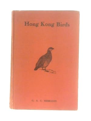 Bild des Verkufers fr Hong Kong Birds zum Verkauf von World of Rare Books