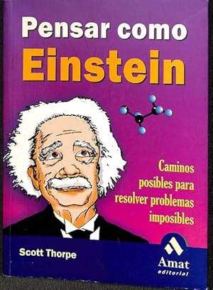 Imagen del vendedor de PENSAR COMO EINSTEIN. a la venta por Librera Smile Books