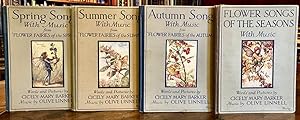 Seller image for COMPLETE SET OF THE FLOWER FAIRIES SONG BOOKS. SPRING SONGS, SUMMER SONGS, AUTUMN SONGS & SONGS OF THE SEASONS for sale by Elder Books