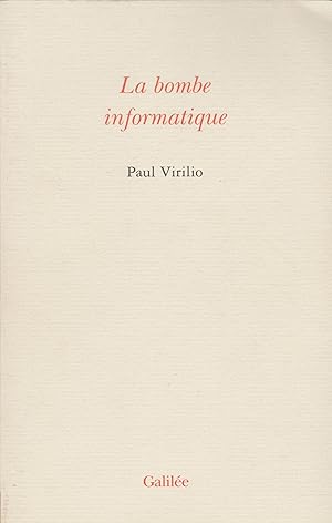 Seller image for La Bombe Informatique for sale by nuit de chine