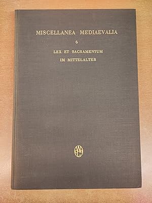 Lex et Sacramentum im Mittelalter