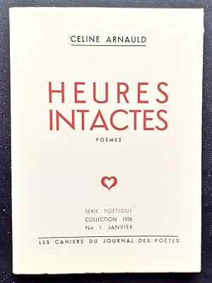 Heures intactes. Poèmes.