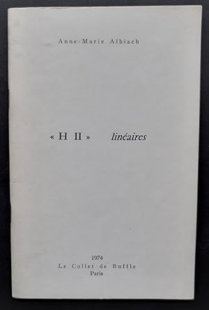 «H II» linéaire.