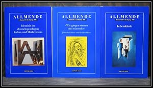 Bild des Verkufers fr Allmende. Identitt im deutschsprachigen Kultur- und Medienraum. / "Wir gingen stumm und trnenlos." Jdische Lebens- und Leidensbilder. / LebensLufe. zum Verkauf von Antiquariat Johann Forster