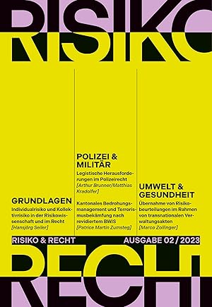 Seller image for Risiko & Recht 02/2023 for sale by moluna