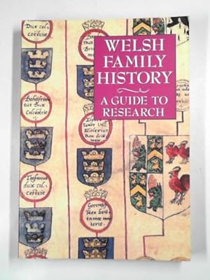 Immagine del venditore per Welsh family history: a guide to research venduto da Cotswold Internet Books