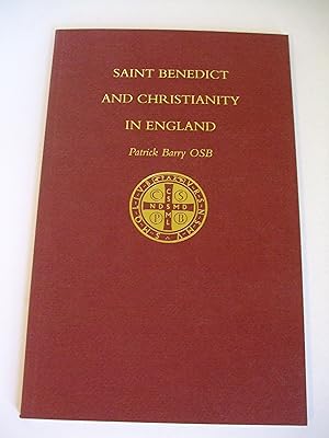 Seller image for Saint Benedict and Christianity in England for sale by Lily of the Valley Books