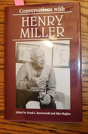 Seller image for Conversations with Henry Miller for sale by Route 3 Books