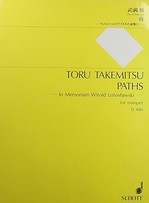 Seller image for Paths, In Memoriam Witold Lutoslawski, for trumpet solo for sale by Austin Sherlaw-Johnson, Secondhand Music