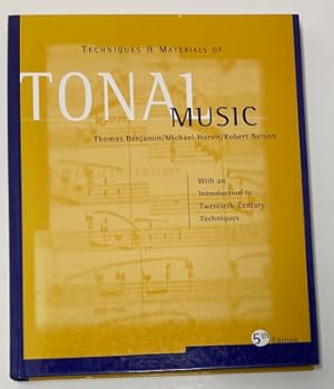 Seller image for Techniques & Materials of Tonal Music, Fifth Edition for sale by Monroe Street Books