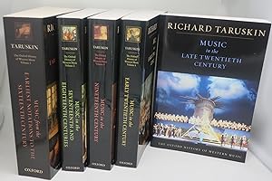 Seller image for THE OXFORD HISTORY OF WESTERN MUSIC [Five Volumes Complete] Music from the Earliest Notations to the Sixteenth Century; Music in the Seventeenth and Eighteenth Centuries; Music in the Nineteenth Century; Music in the Early Twentieth Century; Music in the Late Twentieth Century for sale by Booklegger's Fine Books ABAA