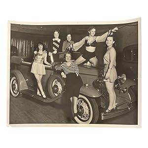 Photograph of the 1932 Tacoma Auto Fashion Show