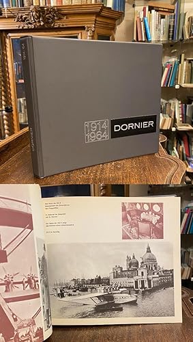 Bild des Verkufers fr 50 Jahre Dornier 1914 - 1964 : ein unvollstndiges Bilderbuch zur Geschichte des Hauses Dornier. (Herausgegeben aus Anla der 80. Geburtstages von Claude Dornier). zum Verkauf von Antiquariat an der Stiftskirche