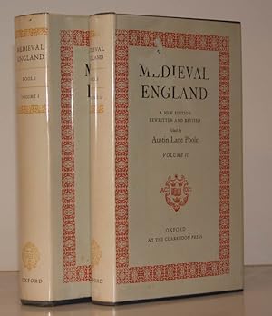 Image du vendeur pour Medieval England. A New Edition, rewritten and revised. Edited by Austin Lane Poole. BRIGHT, CLEAN COPY IN UNCLIPPED DUSTWRAPPERS mis en vente par Island Books