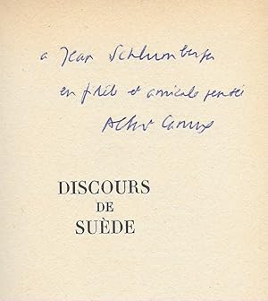 Imagen del vendedor de Discours de Sude a la venta por Librairie Walden