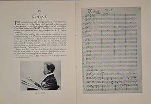 Variations on an Original Theme for Orchestra. Enigma. Full Score [Studienpartitur].