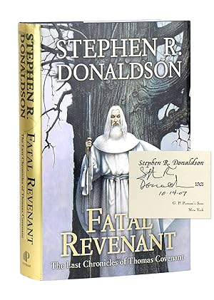 Bild des Verkufers fr Fatal Revenant: The Last Chronicles of Thomas Covenant [Signed] zum Verkauf von Capitol Hill Books, ABAA