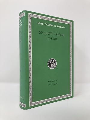 Image du vendeur pour Select Papyri,Vol. 3: Literary Papyri, Poetry mis en vente par Southampton Books