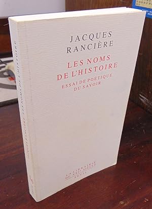 Bild des Verkufers fr Les noms de l'histoire: Essai de poetique du savoir zum Verkauf von Atlantic Bookshop