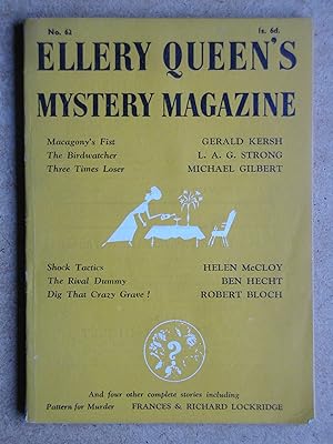 Ellery Queen's Mystery Magazine. March 1958. No. 62.