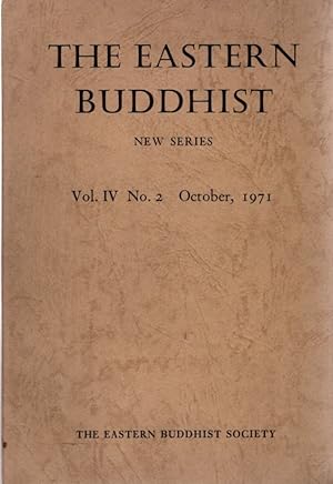 Bild des Verkufers fr THE EASTERN BUDDHIST: NEW SERIES, VOL. IV, NO. 2, NEW SERIES zum Verkauf von By The Way Books