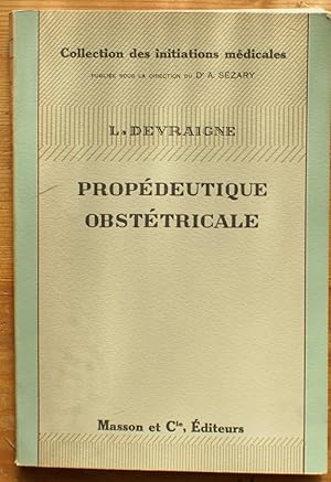 Prodédeutique obstétricale