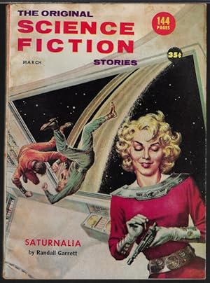 Bild des Verkufers fr The Original SCIENCE FICTION Stories: March, Mar. 1957 zum Verkauf von Books from the Crypt