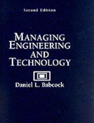 Image du vendeur pour Managing Engineering and Technology (Prentice Hall International Series in Industrial and Systems) mis en vente par WeBuyBooks