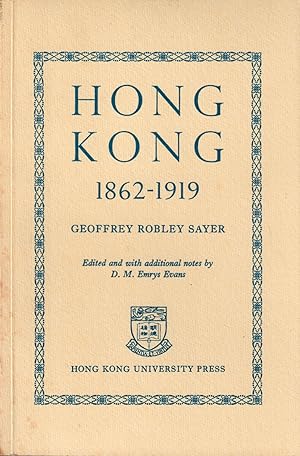 Immagine del venditore per Hong Kong 1862-1919: Years of Discretion venduto da Orchid Press