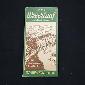 Der Weserlauf mit Bescheibung - Von Hann. Münden bis Minden. Leporello