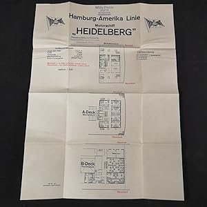 Immagine del venditore per Hamburg-Amerika Linie: Motorschiff "Heidelberg". venduto da ANTIQUARIAT Franke BRUDDENBOOKS